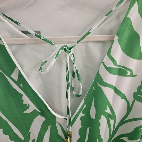 1 - Lilly Pulitzer for Target Green Tropical Leave Dress size SP, 2 Of These - Picture 4 of 6